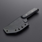 DLC Hunter // CTS-XHP Stainless Steel (Plain Kydex Sheath)