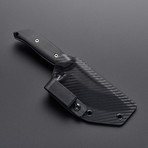 DLC Hunter // CPM 3V High Carbon Steel (Plain Kydex Sheath)