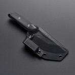 DLC Hunter // CTS-XHP Stainless Steel (Plain Kydex Sheath)