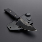 DLC Hunter // CTS-XHP Stainless Steel (Plain Kydex Sheath)