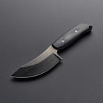 DLC Hunter // CPM 3V High Carbon Steel (Plain Kydex Sheath)