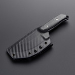 DLC Hunter // CTS-XHP Stainless Steel (Plain Kydex Sheath)