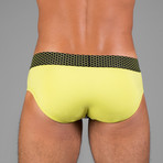 Techpulse Padded Brief // Yellow (S)