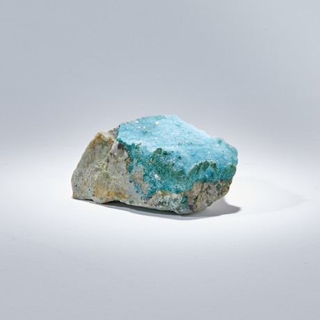 Druzy Chrysocolla On Matrix