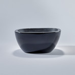 Polished Obsidian Crystal Bowl