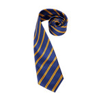 Niles Silk Dress Tie // Blue + Yellow