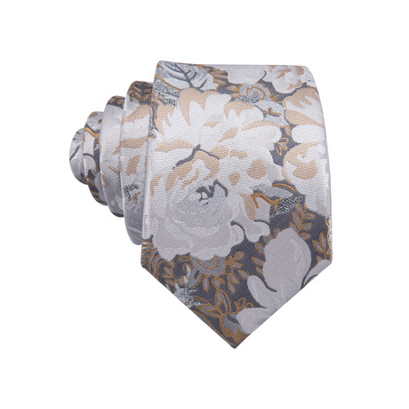 Camilla Silk Dress Tie // Ivory