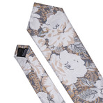 Camilla Silk Dress Tie // Ivory
