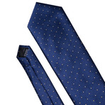 Melissa Silk Dress Tie // Navy Blue