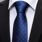 Melissa Silk Dress Tie // Navy Blue