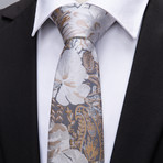 Camilla Silk Dress Tie // Ivory