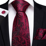 Gaia Dress Tie // Red