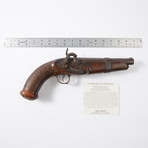 Original "Pirate" Gun // Spanish Percussion Lock Belt Pistol