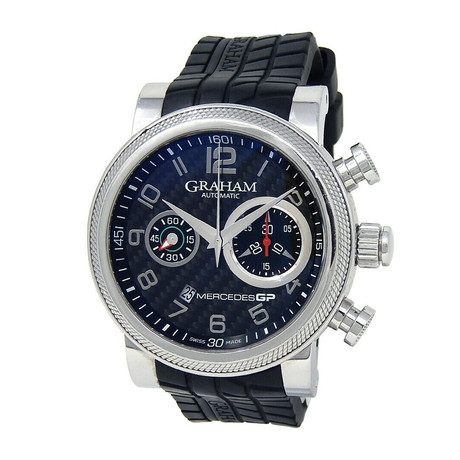 Graham Mercedes GP Chronograph Automatic // 2MEAS.B01A.K47S // Pre-Owned