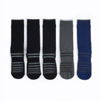 ALMI ProFormance // Set of 5 // 3 Black + 1 Blue + 1 Gray (M)
