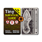Ultimate EDC Kit: 17 Tool Knife Card + Survival Guide