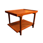 Mid-Century Drexel 'Apart Mates' Solid Cherry Side Table