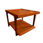 Mid-Century Drexel 'Apart Mates' Solid Cherry Side Table