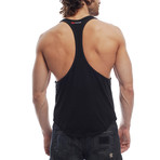 Over-dyed Muscle Tank // Black (M)