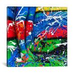 Life Is Like A Canvas by Ben Heine (18"W x 18"H x 0.75"D)