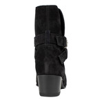 Amiri // Suede Leather Buckle Boots // Black (US: 7)