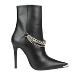 Amiri // Leather Chain Buckle Boots // Black (US: 10)