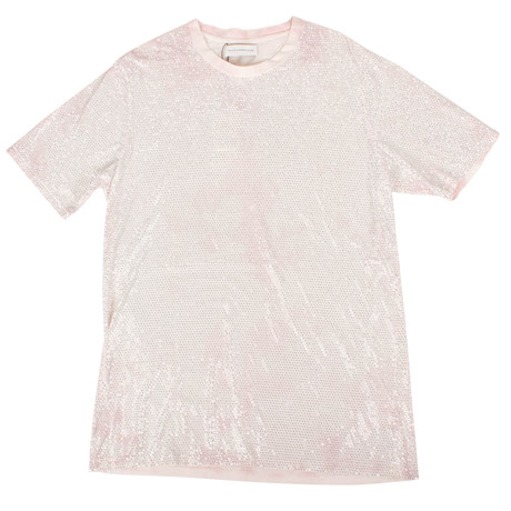 Faith Connexion // Pink Studded T-Shirt // Pink (XXS)