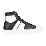 Amiri // 'Sunset' + Leather Sneakers // Black (US: 7)