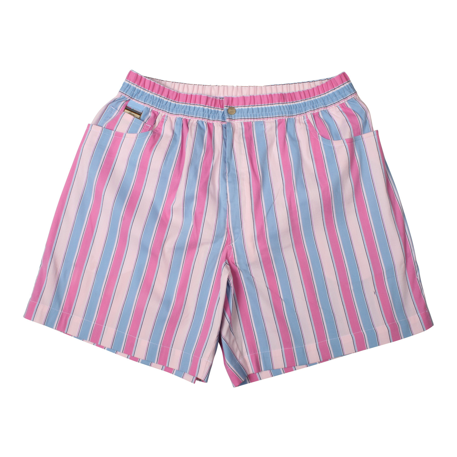 Brioni // Stripped Bathing Suit // Light Blue + Pink (2XL) - Designer ...