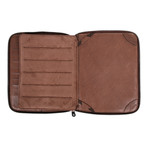Two Tone iPad Mini Case + Document Holder // Brown