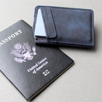 Minix Traveler Wallet // Blue