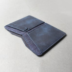 Minix Traveler Wallet // Blue