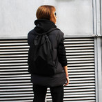 Karry 3.0+ Drawstring Bag // Black