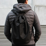 Karry 3.0+ Drawstring Bag // Black