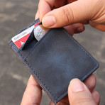 Minix Traveler Wallet // Blue