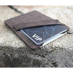 Minix Slim Wallet // Brown