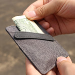 Minix Slim Wallet // Gray