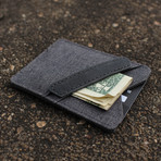 Minix Slim Wallet // Gray