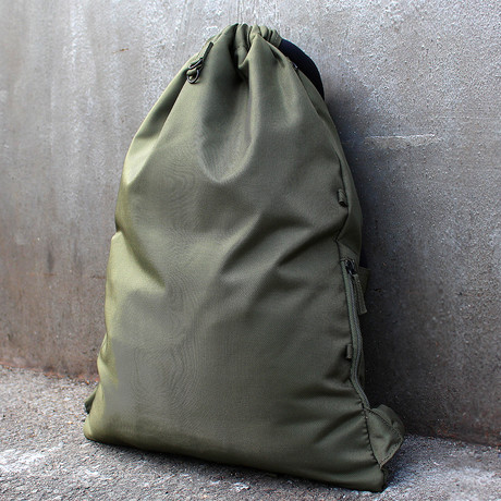 Karry 3.0+ Drawstring Bag // Green