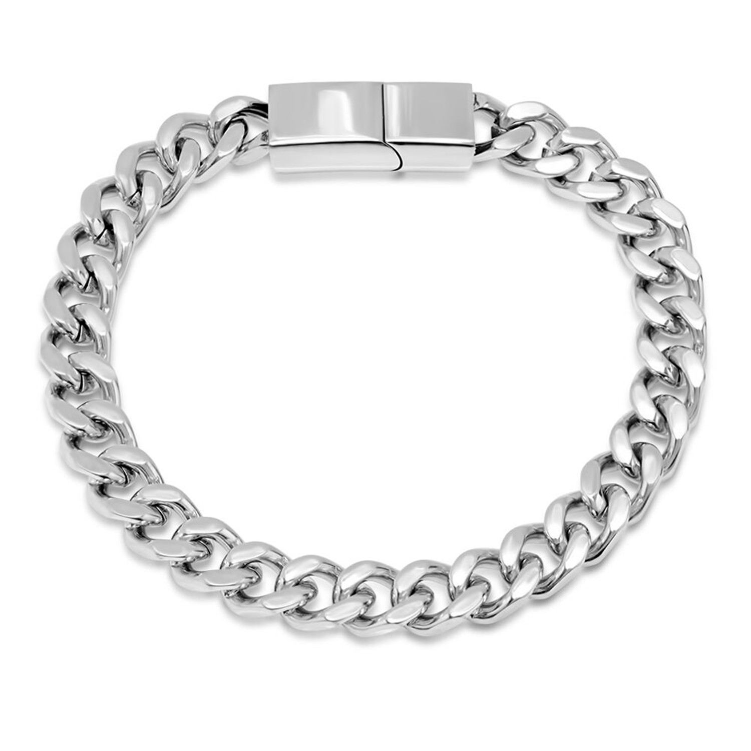 Cubano Bracelet // Steel (7.5