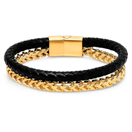 Juxto Bracelet // Gold-Tone (7.5")