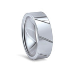 Diagonal Cut Ring // Tungsten (9)