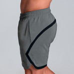 Contender Shorts // Pewter (XL)