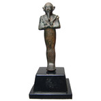 Egyptian Bronze Figure of Osiris // 664 - 525 BC