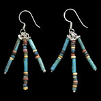 Egyptian Bead Earrings // Beads c. 1570-535 BC