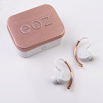 EOZ Air True Wireless Earphones // White + Gold