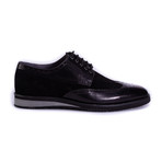 Saville Wingtip // Black (US: 11)