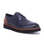 Chad Contrast Dress Shoes // Navy (US: 10.5)