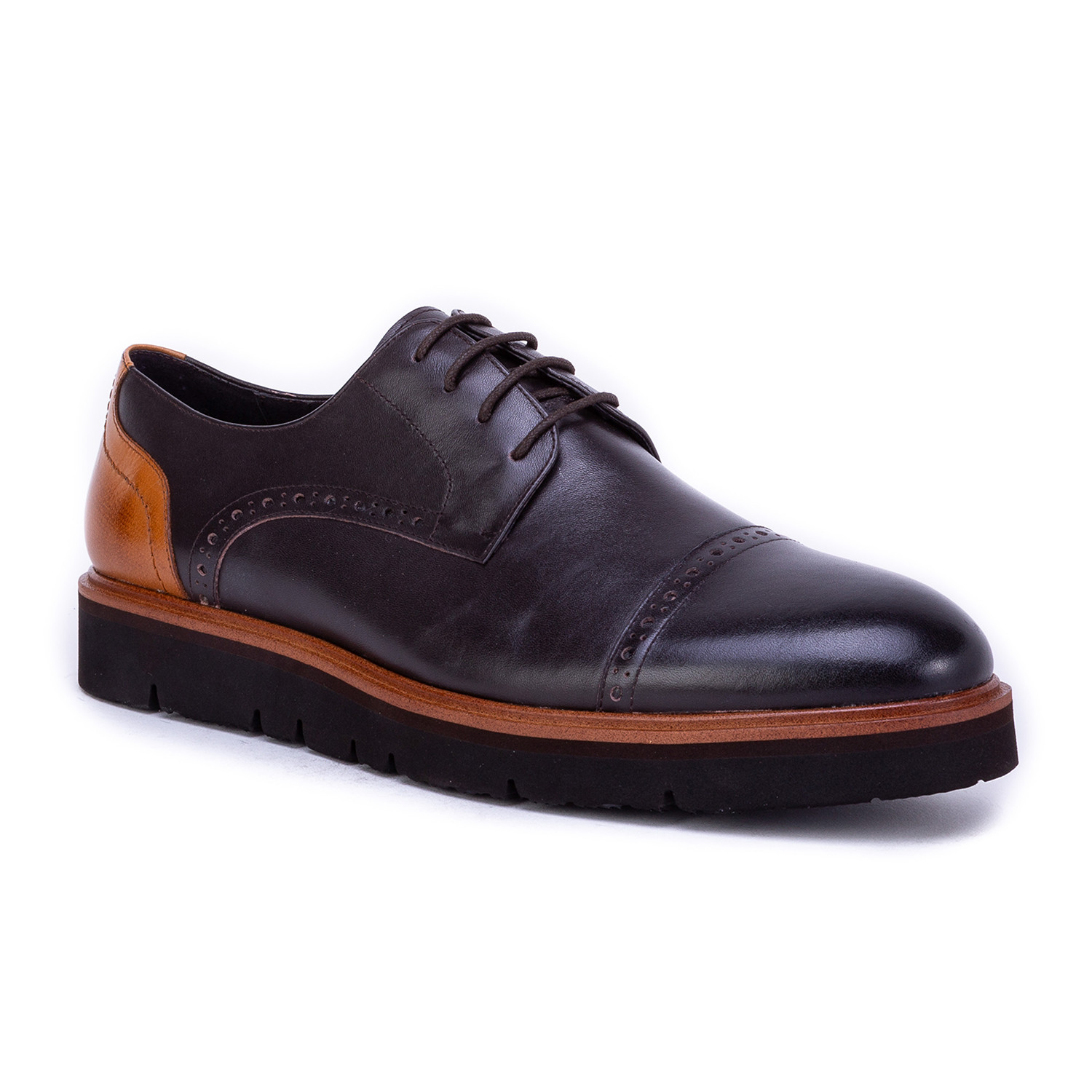 Chad Contrast Dress Shoes // Brown (US: 8) - Zanzara - Touch of Modern
