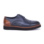 Chad Contrast Dress Shoes // Navy (US: 10.5)